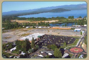 Milltown Park Aerial shot with Super 1 in the foreground