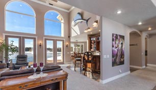 100 Bonita Bay - Living and Bar area